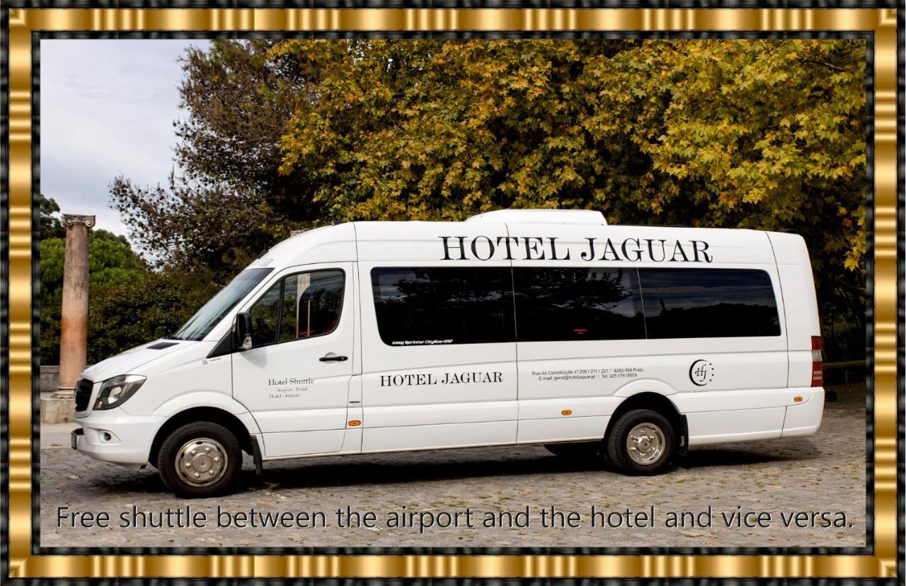 Hotel Jaguar Oporto - Airport To Hotel And City Center And Vice-Versa Is A Free And Continuous Shuttle Service From 7Am To 8Pm Bagian luar foto